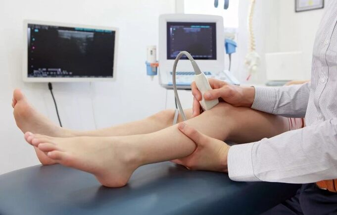 Ultraschall der Gefäße der unteren Extremitäten